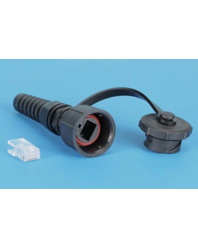Промышленный разъем RJ-45 Hyperline PLUG-IE-8P8C-P-C5 в Муроме Коннекторы и разъемы Pintop.ru