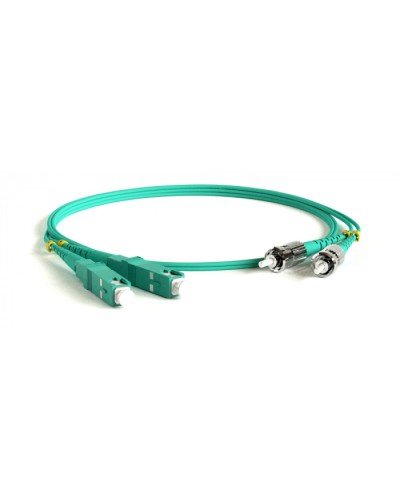 Патч-корд волоконно-оптический Hyperline FC-D2-503-FC/PR-ST/PR-H-3M-LSZH-AQ в Муроме Патч-корды оптические Pintop.ru