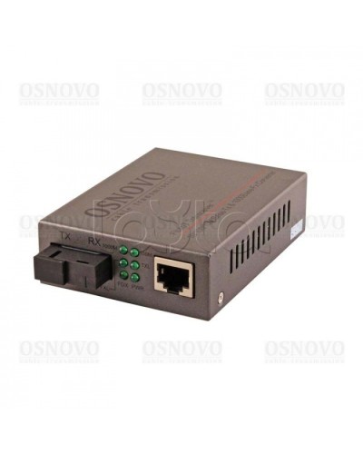 Медиаконвертер Gigabit Ethernet OSNOVO OMC-1000-11S5a в Муроме Медиаконвертеры Pintop.ru