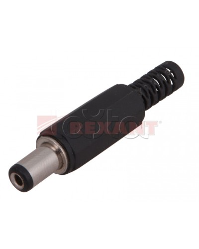 Разъем питания штекер 2.1х5.5x10 мм (50шт/уп) REXANT 14-0311 в Муроме Коннекторы Pintop.ru