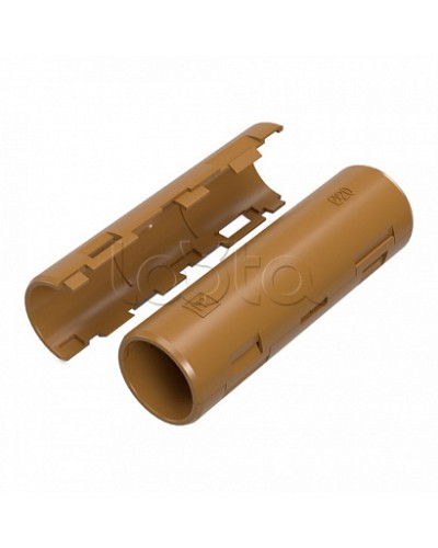 Муфта разборная d20 мм бук (70шт/840шт уп/кор) Промрукав (PR13.0422) в Муроме Повороты, муфты, тройники Pintop.ru