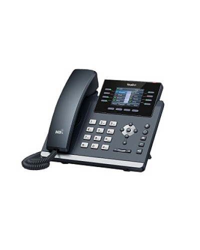 Yealink SIP-T44W - 12 аккаунтов, 2 порта USB, Wi-Fi, цветной экран, BLF, PoE, GigE, без БП, шт в Муроме Дополнительное оборудование для сетей Pintop.ru