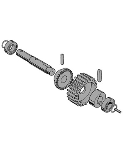 Вал в сборе C-BY Came 119RIC031 в Муроме Запчасти для шлагбаумов и автоматики Pintop.ru