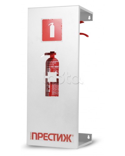 Подставка ПОЖТЕХНИКА Подставка настенная под огнетушитель ПРЕСТИЖ белый в Муроме Аксессуары для огнетушителей Pintop.ru