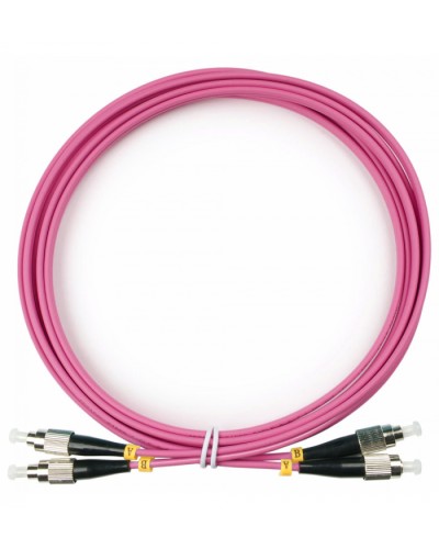 Шнур оптический duplex FC-FC 50/125 mm OM4 2м LSZH в Муроме Патч-корды оптические Pintop.ru