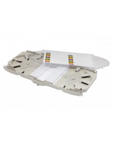 Сплайс-кассета на 24 (48) соединения, пластик Eurolan 33B-03-24GY в Муроме Кроссы оптические Pintop.ru