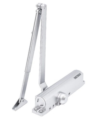 Доводчик NOTEDO DC-030-130 EN2-5, с рычажной тягой, DA+BC, (белый) в Муроме Доводчики Pintop.ru