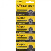 Элемент питания Navigator 94 779 NBT-CR1616-BP5