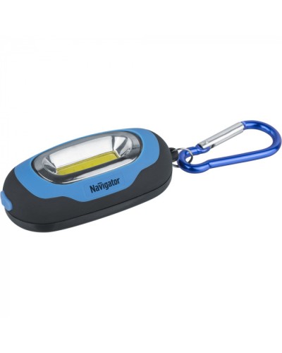 Фонарь Navigator 93 659 NPT-KC07-B-2CR2032 брелок пласт.1COB LED(1Вт) 3 реж.син в Муроме Дополнительное оборудование для СКУД Pintop.ru