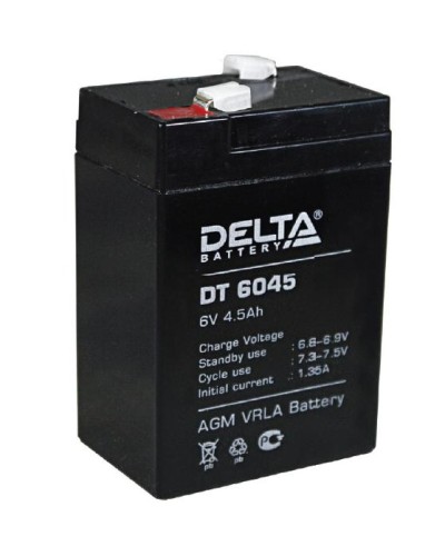 Аккумулятор свинцово-кислотный Delta DT 6045 в Муроме Электротехническое оборудование Pintop.ru