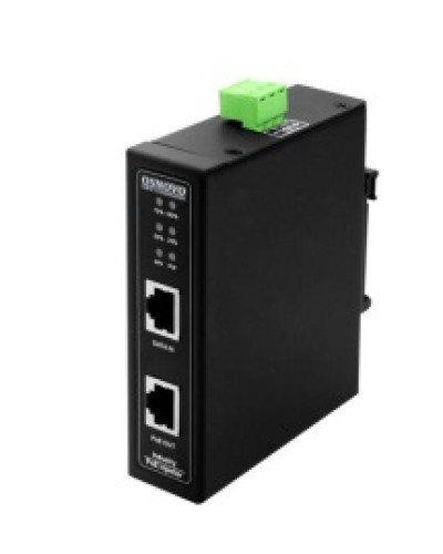 OSNOVO Midspan-1/303X(Booster) Промышленный PoE-инжектор в Муроме Системы видеонаблюдения Pintop.ru