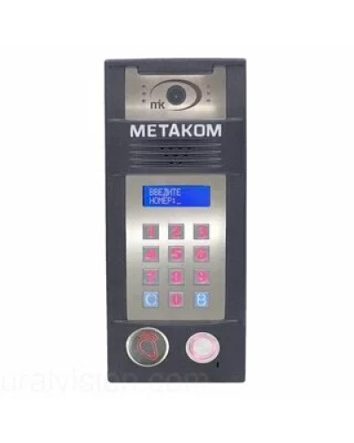 Многоабонентый антивандальный блок вызова со встроенной гибридной видеокамерой Метаком MК2018-TMRFGVH в Муроме Блоки вызова многоабонентные Pintop.ru