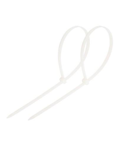 Стяжка нейлоновая неоткрывающаяся, безгалогенная (halogen free) 150x2.5мм, белая (100 шт) в Муроме Стяжки-хомуты Pintop.ru