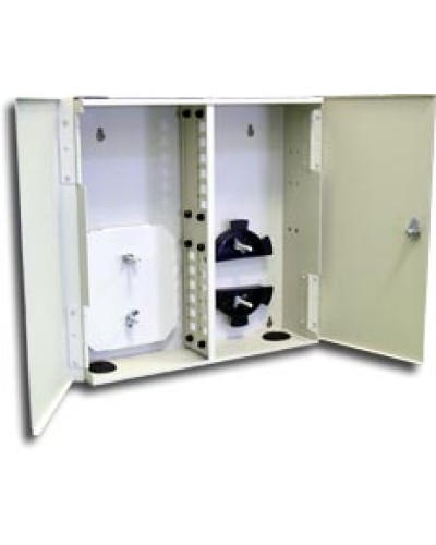 Кросс оптический, настенный, на 4 адаптерные панели LANMASTER LAN-FOB-WM-4H в Муроме Кросс оптический Pintop.ru