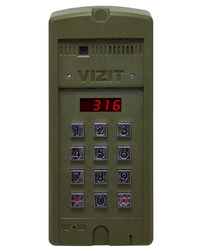 Блок вызова для совместной работы с БУД-302 Vizit БВД-316F в Муроме Блоки вызова многоабонентные Pintop.ru
