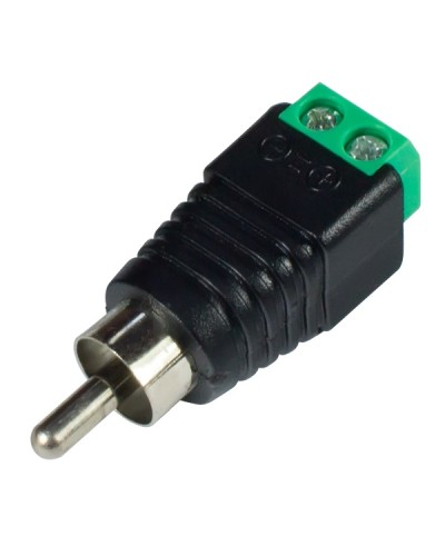 РАЗЪЕМ TS RCA штекер с клеммной колодкой, под винт Tantos в Муроме Коннекторы Pintop.ru