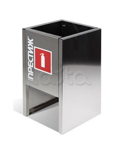 Подставка напольная ПРЕСТИЖ–Н (скотч брайт) под 1 огнетушитель ПОЖТЕХНИКА в Муроме Аксессуары для огнетушителей Pintop.ru