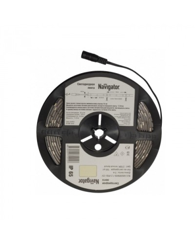 Лента светодиодная Navigator 71 422 NLS-5050Y30-7.2-IP20-12V R5 xxx в Муроме Источники света(Лампы) Pintop.ru
