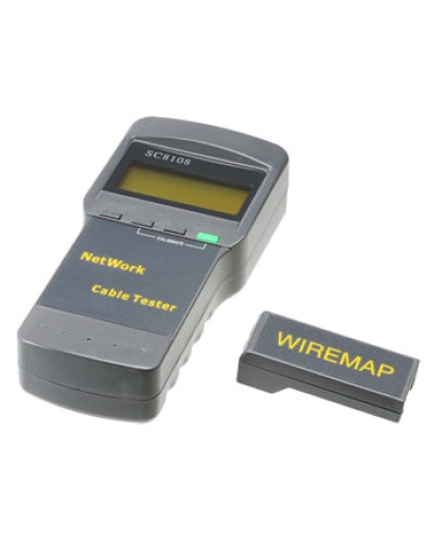 Тестер для витой пары Cabeus CT-LCD-RJ45 в Муроме Дополнительное оборудование для ОПС Pintop.ru