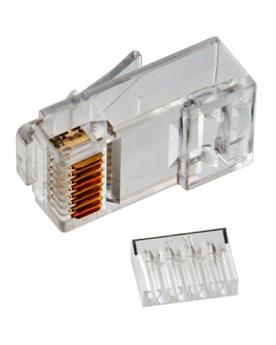 Коннектор RJ45 UTP 8P8C TWT (TWT-PL45-8P8C-V) в Муроме Коннекторы и разъемы Pintop.ru