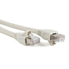 Патч-корд RJ45-RJ45, 4 пары, STP, кат.6a, LSZH (2м) Hyperline PC-LPM-STP-RJ45-RJ45-C6a-2M-LSZH-GY