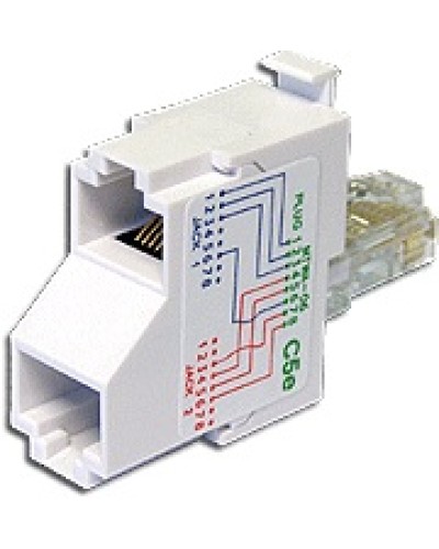 T-адаптер 1 телефонный и 1 компьютерный порт TWT TWT-T-E2-U2 в Муроме Проходные адаптеры Pintop.ru