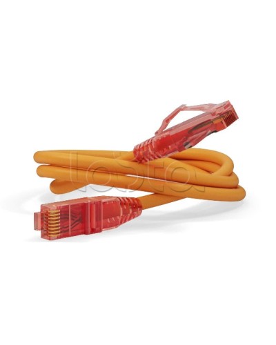 Патч-корд U/UTP Hyperline PC-LPM-UTP-RJ45-RJ45-C5e-0.5M-LSZH-OR в Муроме Патчкорды (медные) Pintop.ru