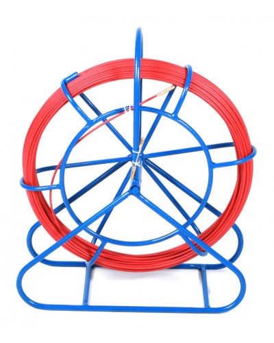 Устройство для протяжки кабеля мини УЗК в металлической кассете с держателем на ножке, 50 м Hyperline CPS-GP6.0-МС-50M в Муроме Патч-корды и пигтейлы Pintop.ru