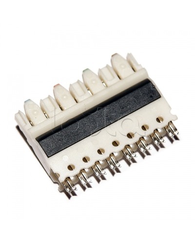 Модуль 110 типа 4-х парный Cabeus CB-4P в Муроме Кроссовое оборудование тип 110 Pintop.ru