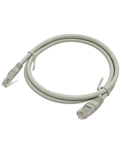 Шнур коммутационный U/UTP категория 5e PVC 2,0 м, серый DR-180009 - Datarex в Муроме Патчкорды (медные) Pintop.ru