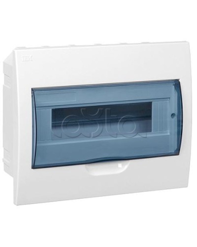 Бокс ЩРВ-П-12 модулей встраиваемый пластик IP41 IEK (MKP12-V-12-40-10) в Муроме Боксы для автоматов Pintop.ru