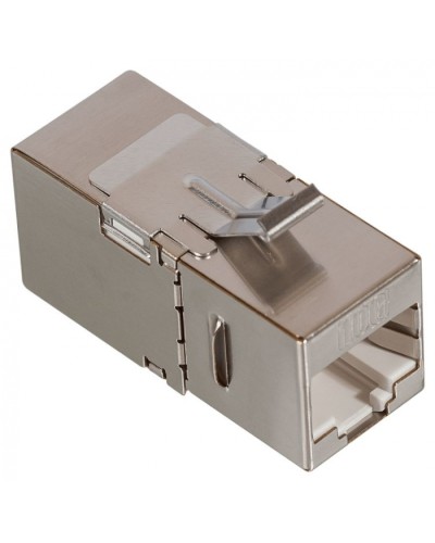 Повторитель портов RJ-45, экранированный, 90 градусов, кат.6, формата Keystone LANMASTER LAN-KCP45S6/90 в Муроме Проходные адаптеры Pintop.ru