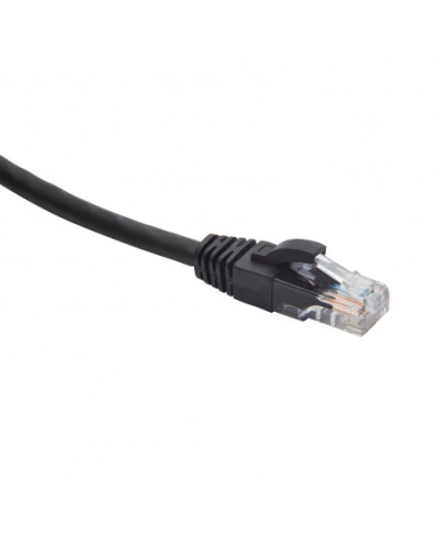 Шнур коммутационный U/UTP категория 5e LSZH нг(А)-HF 2,0 м, черный Datarex DR-181909 в Муроме Патчкорды (медные) Pintop.ru
