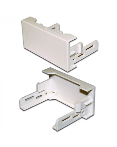 Вставка-заглушка Mosaic 22.5x45, белая LANMASTER (LAN-WA-LP-XX-WH) в Муроме Патч-корды оптические Pintop.ru