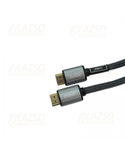 Кабель для передачи сигналов HDMI 2.0 LAZSO WH-111(3m)-B в Муроме Патч-корды и пигтейлы Pintop.ru
