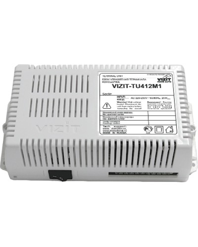 Блок управления терминала консьержа Vizit-TU412M1 в Муроме Блоки управления многоабонентные Pintop.ru