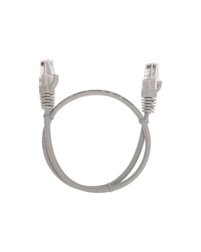 Патч-корд U/UTP, CAT 5e, RJ45-RJ45, 26AWG, LSZH, серый, 0,5м REXANT 02-0100-05 в Муроме Патчкорды (медные) Pintop.ru