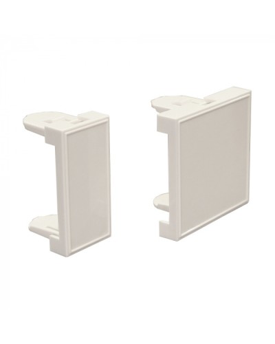 Заглушка 22.5х45, белая LANMASTER (LAN-SIP-22B-WH) в Муроме Проходные адаптеры и розетки оптические Pintop.ru