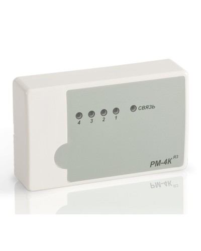 Модуль релейный адресный Рубеж РМ-4К-R3 в Муроме Адресная система пожарной сигнализации РУБЕЖ Pintop.ru