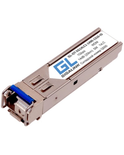 Модуль SFP Gigalink GL-OT-SG14LC1-1310-1490-I-D в Муроме Модули SFP/XFP/GBIC Pintop.ru