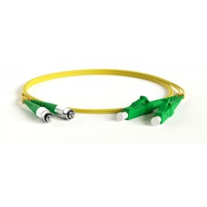 Патч-корд волоконно-оптический Hyperline FC-D2-9-FC/AR-LC/AR-H-10M-LSZH-YL