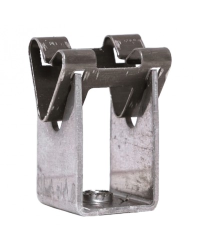 Держатель токоотвода металлический 35мм, L=20мм, Ni/Ni EKF PROxima (lp-d2115-20-ni) в Муроме Электротехническое оборудование Pintop.ru