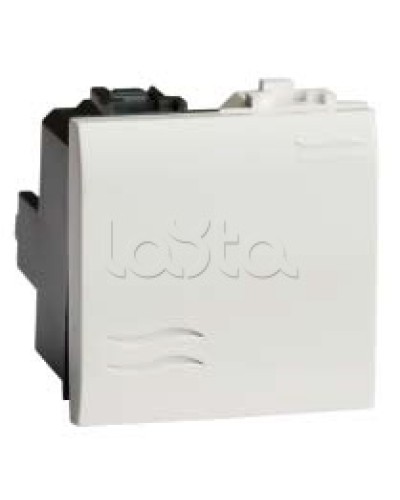 Выключатель типа кнопка, белый, 2мод. DKC 76022B в Муроме Аксессуары для стоек и шкафов Pintop.ru