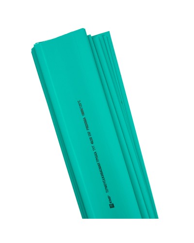 Термоусаживаемая трубка ТУТ нг 25/12,5 зеленая в отрезках по 1м EKF PROxima (tut-25-j-1m) в Муроме Аксессуары для кабель-канала Pintop.ru