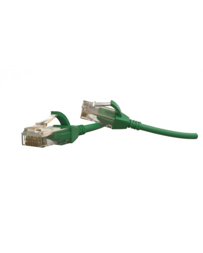 Патч-корд U/UTP Hyperline (PC-LPT-UTP-RJ45-RJ45-C6-1.5M-LSZH-GN) в Муроме Патчкорды (медные) Pintop.ru