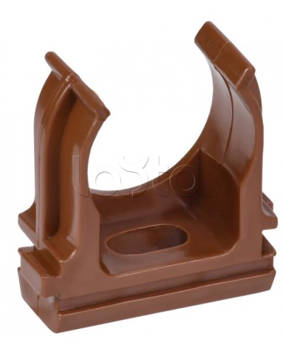 ELASTA Держатель с защелкой CF20 дуб IEK (ET-TA00D-CF-020-K24-010) в Муроме Держатели, клипсы, скобы Pintop.ru