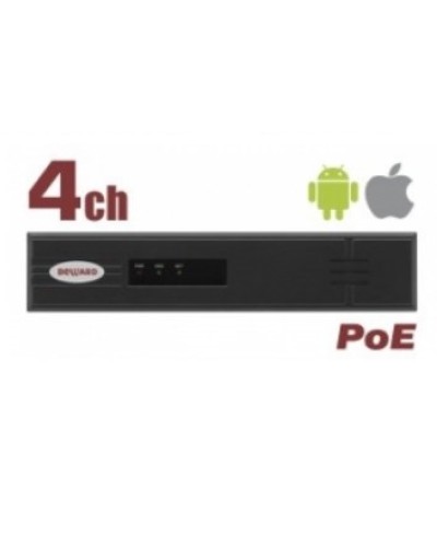 IP-видеорегистратор 4-х канальный Beward BK0104H2-P4 в Муроме Системы видеонаблюдения Pintop.ru