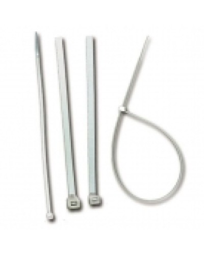 Стяжка пластиковая нейлоновая с площадкой для маркировки 3,6х205мм, белая (100шт.уп) TWT-CVM-205 в Муроме Стяжки-хомуты Pintop.ru