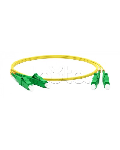 Патч-корд волоконно-оптический Hyperline FC-D2-9-LC/AR-LC/AR-H-3M-LSZH-YL в Муроме Патч-корды оптические Pintop.ru