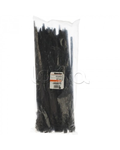 Хомут-стяжка нейлоновый, неоткрывающийся, погодостойкий 360x8.6 мм Hyperline GTN-360HDB (100 шт/уп) в Муроме Стяжки-хомуты Pintop.ru